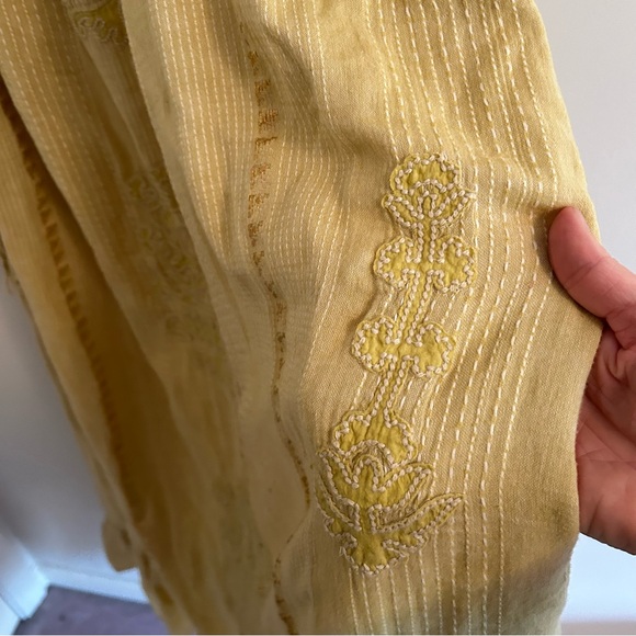 Zara Yellow Maxi Dress - Picture 2 of 7
